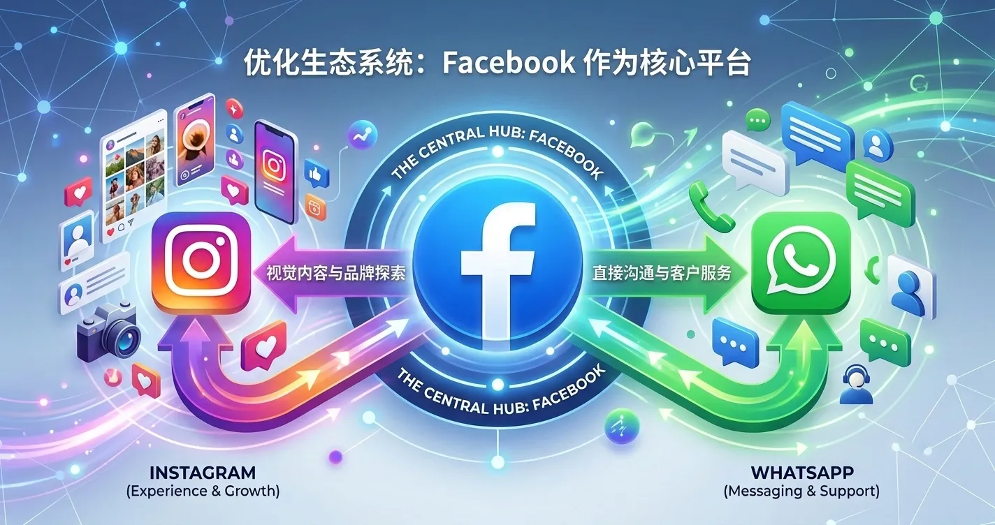 外贸企业FB/Ins/WhatsApp三件套：正确顺序是关键