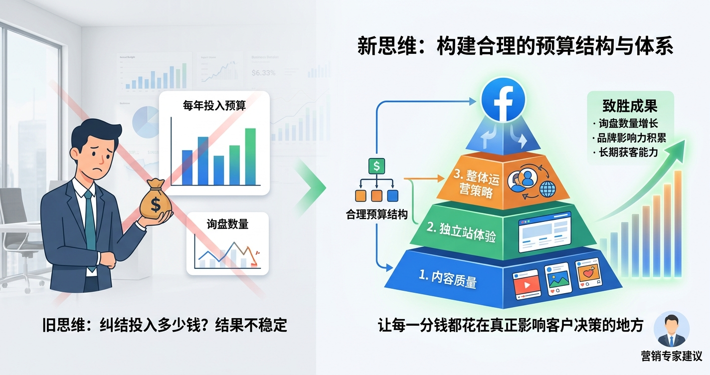 中小外贸企业Facebook一年预算多少？详细拆解分配方案