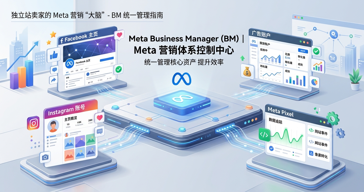 Facebook个人号、企业号、广告账户区别：外贸企业避坑指南