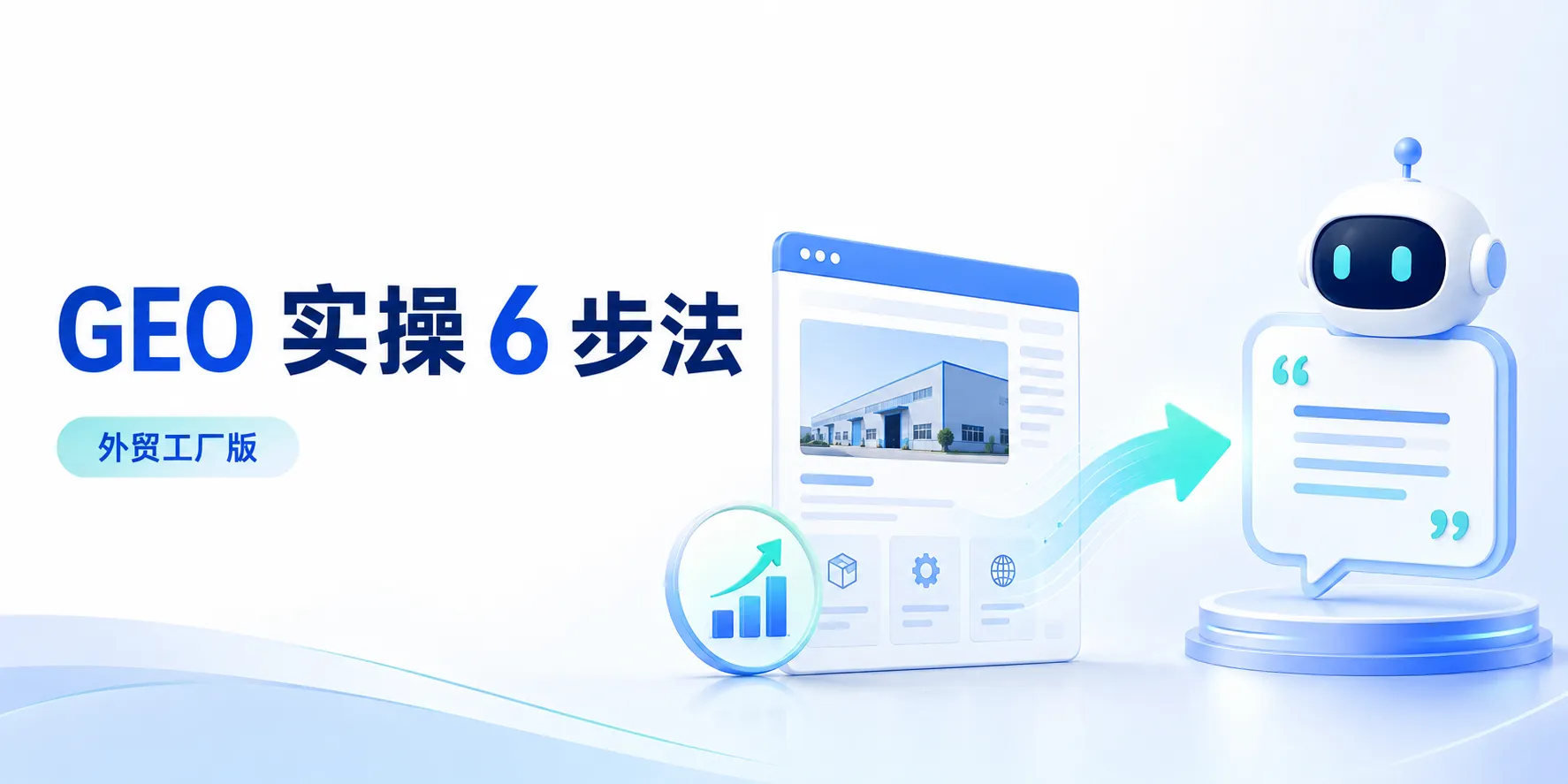 GEO 具体怎么做：B2B 外贸工厂从 0 到被 AI 引用的 6 步