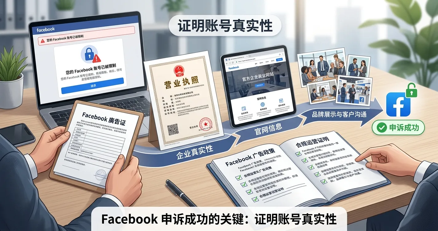 1784879137823960.webp 3.Facebook申诉成功的关键是证明账号真实性.webp